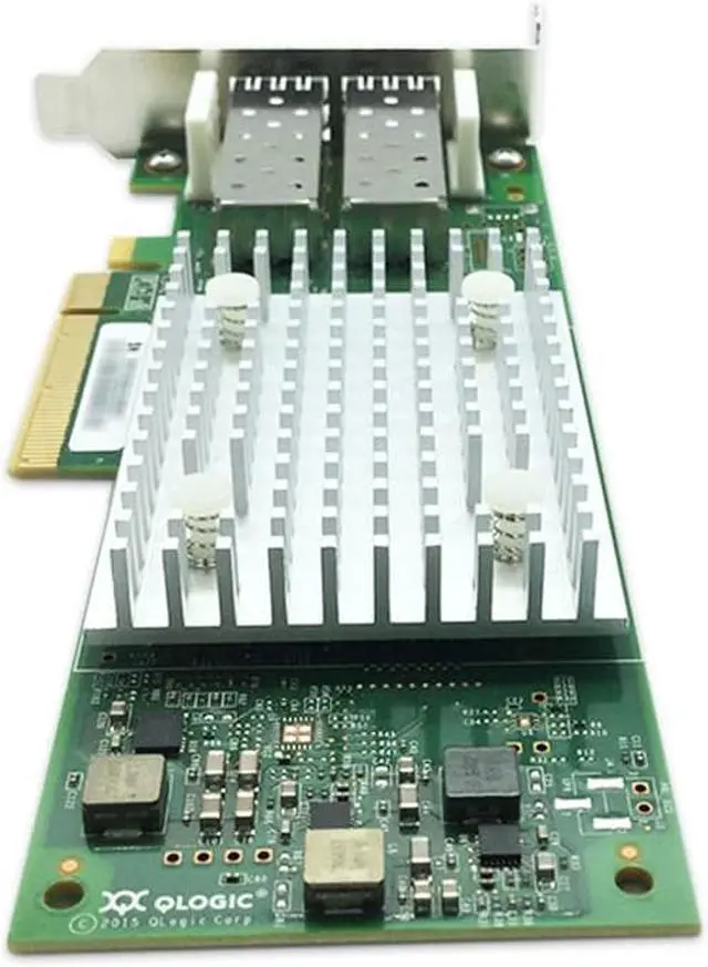 Alt view image 3 of 3 - QLOGIC QLE2692-SR dual port 16 Gbit PCIe 3.0 HBA Host Bus Adapter