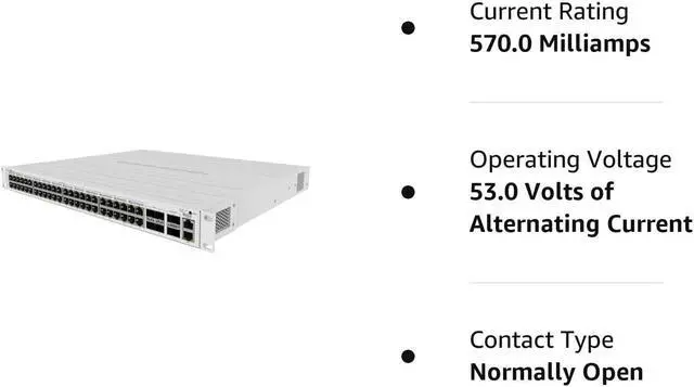 Alt view image 4 of 4 - MikroTik Switch has 48 x 1G RJ45 Ports and 4 x 10G SFP+ Ports. 2 x 40G QSFP+ Ports for Extremely Fast Fiber Connections or Linking with Other 40 Gbps Devices - CRS354-48P-4S+2Q+RM