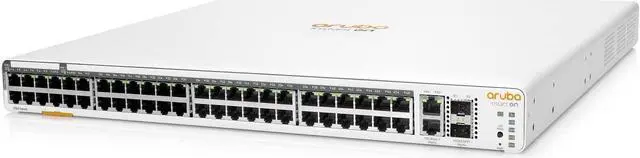 Alt view image 2 of 3 - Aruba Instant On 1960 48-Port Gb 40-Port Class 4 PoE | 8-Port Class 6 PoE Smart Switch (600W) - 48x 1G | 2X SFP+ | 2X 10GBase-T