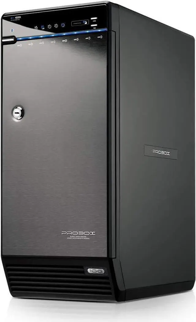 Main image of Mediasonic USB 3.1 Type C 8 Bay 3.5-inch Hard Drive Enclosure  USB 3.1 Gen 2 10Gbps Support UASP / S.M.A.R.T / 18TB Hard Drive