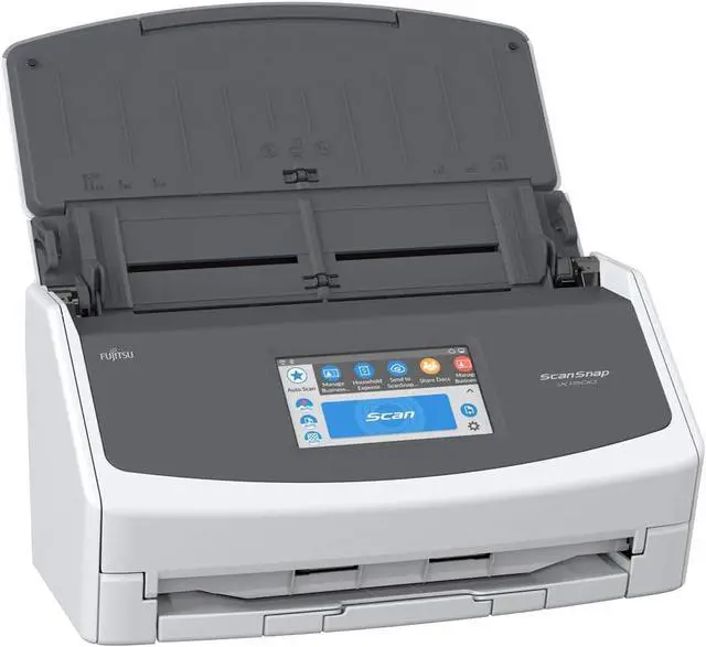 Main image of Fujitsu ScanSnap iX1500 Wireless Color Duplex Document Scanner with Touch Screen for Mac and PC (White Model)
