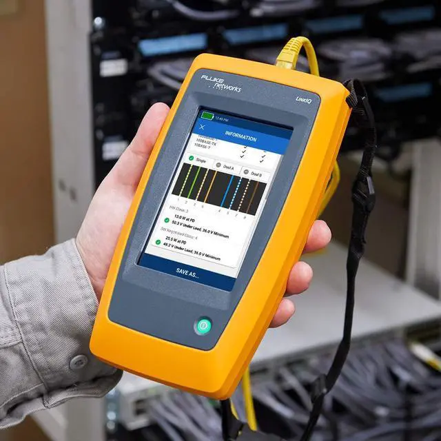 Alt view image 5 of 7 - Fluke Networks LIQ-KIT LinkIQ Cable + Network Tester Kit