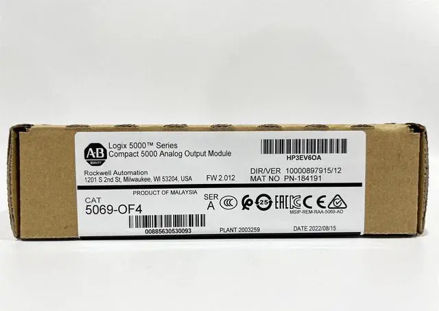 Main image of Allen Bradley 5069-OF4 Compact 5000 Analog Output Module 5069OF4