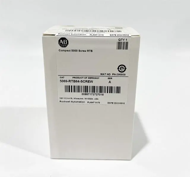 Main image of Allen Bradley 5069-RTB64-SCREW /A Compact 5000 Screw RTB AB 5069RTB64SCREW