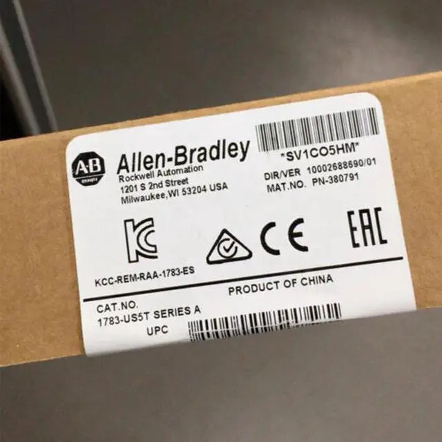 Main image of Allen Bradley 1783-US5T SER B Stratix 2000 Ethernet Switch 5 Pt AB 1783US5T New Factory Sealed