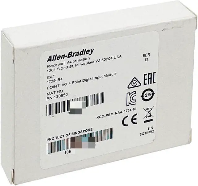 Main image of Allen Bradley 1734-IB4 /D POINT I /O Digital Input Module New Factory Sealed