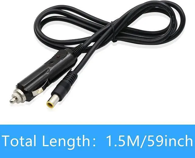 Alt view image 6 of 6 - 12V DC 8mm Car Cigarette Lighter Cable, DC7909 7.9 x 5.5mm Car Charger Power Supply Cord,12V Cable for Car DVR,Bluetooth Speakers,Camera,GPS,Laptop