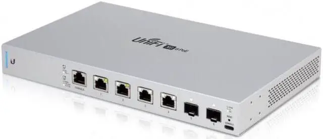 Main image of Ubiquiti 10G 6-Port Switch 802.3bt Poe++ Layer Managed 4x100/1000/2.5G/5G/10GBase-T US-XG-6POE