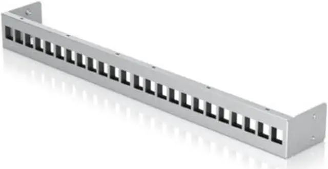 Alt view image 2 of 2 - UniFi Rack Mount Blank Patch Panel 24-port - UACC UACC-Rack-Panel-Patch-Blank-24