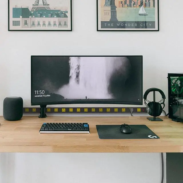 Alt view image 6 of 7 - Long Metal 16 Outlet Power Strip, Wide Spaced Garage Industrial Power Strip, Heavy Duty Power Strip with 15 FT Cord 15A, 125V, 1875W