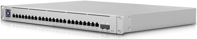 Main image of Ubiquiti Switch Enterprise 24 PoE | 24-Port Managed Layer 3 Multi-Gigabit PoE Switch  (12) 2.5GbE, 802.3at PoE+ RJ45 ports, (12) GbE, 802.3at PoE+ RJ45 ports, and (2) 10G SFP+  (USW-Enterprise-24-PoE)