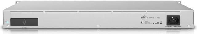 Alt view image 3 of 3 - Ubiquiti Switch Enterprise 24 PoE | 24-Port Managed Layer 3 Multi-Gigabit PoE Switch  (12) 2.5GbE, 802.3at PoE+ RJ45 ports, (12) GbE, 802.3at PoE+ RJ45 ports, and (2) 10G SFP+  (USW-Enterprise-24-PoE)