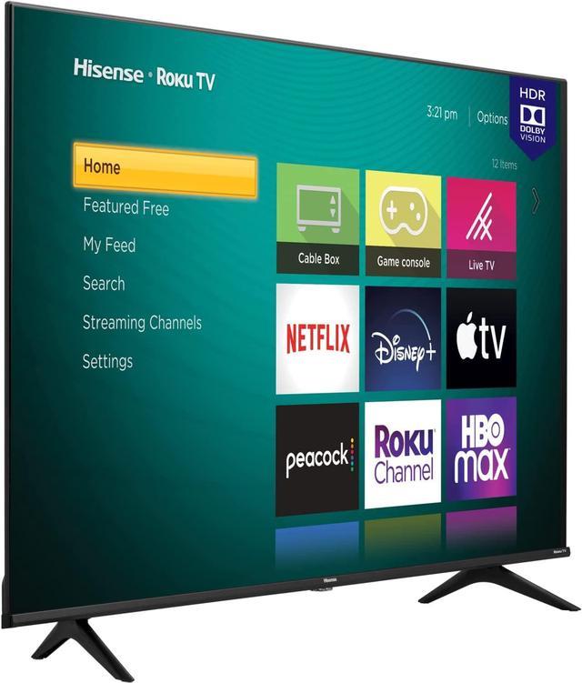 Hisense 50-Inch Class R6 Series 4K UHD Smart Roku TV with Alexa  Compatibility, Dolby Vision HDR, DTS Studio Sound, Game Mode (50R6G),Black