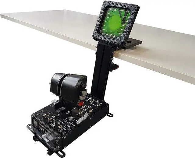 Alt view image 7 of 7 - Desk mount for flight sim game joystick, throttle and hotas systems | Hotas Joystick PC | Hotas Mount | Desk Mount