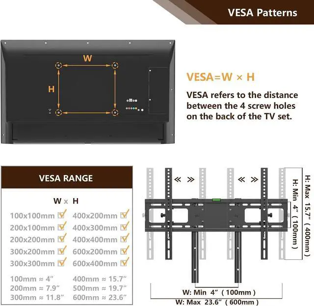 Alt view image 7 of 7 - Mobile TV Stand Rolling TV Cart Floor Stand with Mount on Lockable Wheels Height Adjustable Shelf for 32-80 Inch TV Stand Flat Screen or Curved TVs Monitors Display Trolley Loading 110 lbs