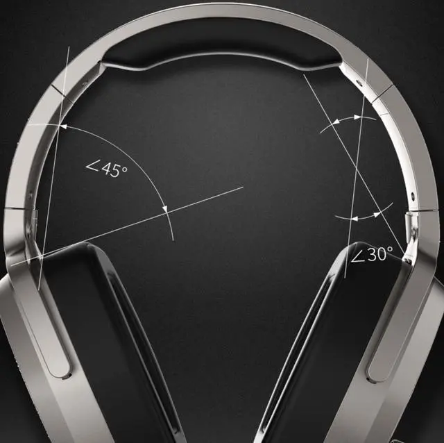 Alt view image 2 of 4 - XIBERIA V21 3.5mm Silver Gaming Headset, Over-Ear Stereo Gaming Headphones with Uni-Directional Microphone for PC, Computer, Laptop, PS4, Xbox One, Nintendo Switch, Mac, iPad