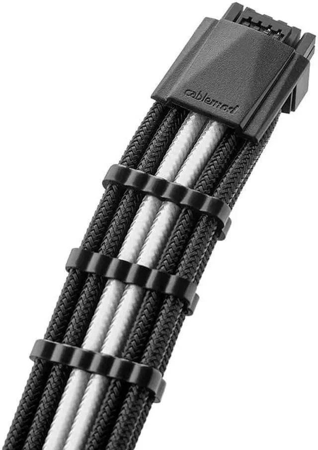 Alt view image 3 of 4 - CableMod Pro ModMesh 12VHPWR Cable Extension Kit (Black + White)