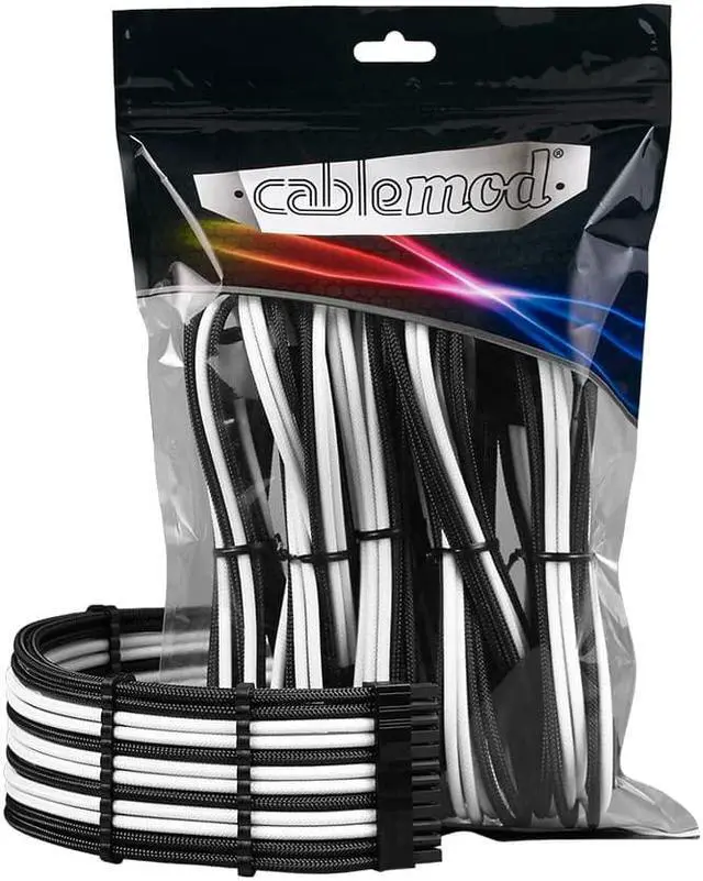 Alt view image 4 of 4 - CableMod Pro ModMesh 12VHPWR Cable Extension Kit (Black + White)