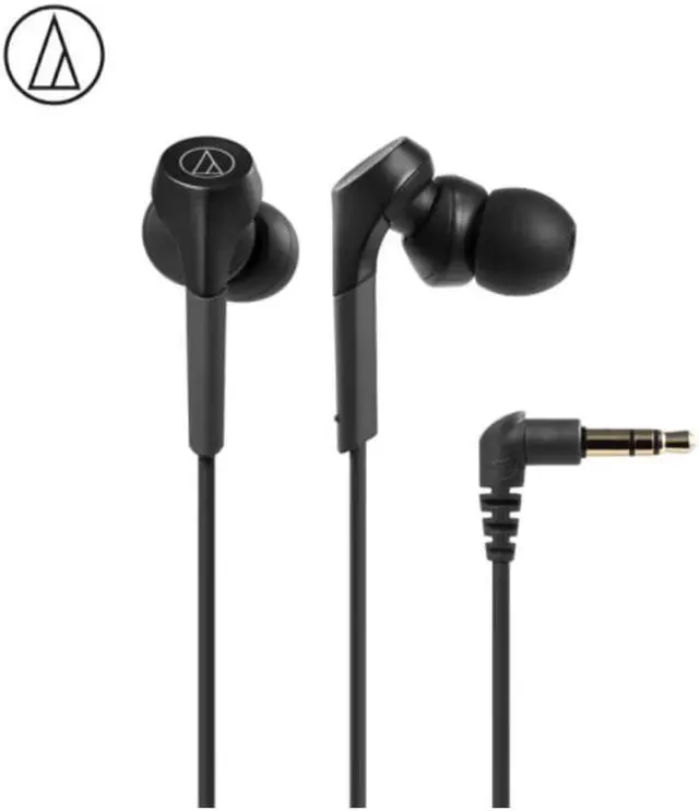 Main image of Audio-Technica CKS550X Bass-heavy in-ear wired headphones Music headphones , Black