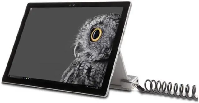Alt view image 3 of 3 - Kensington Surface Pro/Go Cable type computer lock Portable security Anti-theft lock Microsoft Certified - K66642