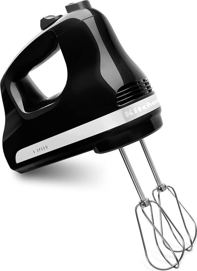 Main image of KitchenAid 5-Speed Hand Mixer, Onyx Black