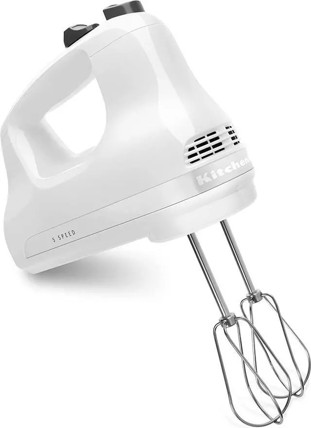 Main image of KitchenAid 5-Speed Ultra Power Hand Mixer, White
