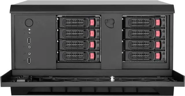 Silverstone CS381 Micro-ATX/Mini-DTX/Mini-ITX 8-Bay Hot-Swap