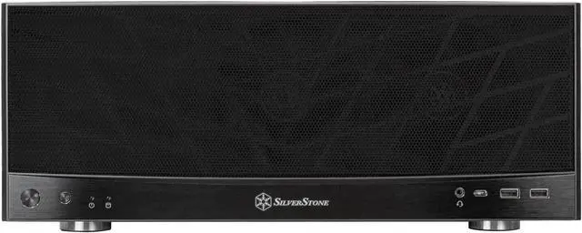 Alt view image 2 of 7 - SilverStone Technology Grandia 11 Compact ATX Home Theater PC (HTPC) case with 240mm Radiator Support