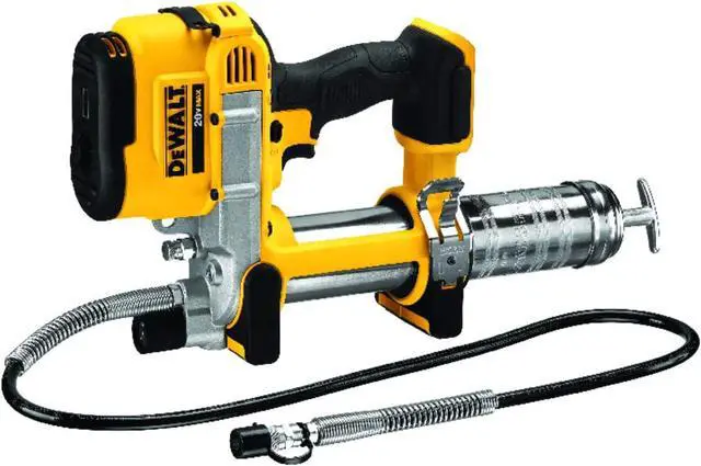 Main image of DEWALT 20V MAX Grease Gun, Cordless, 42 Long Hose, 10,000 PSI, Variable Speed Triggers, Bare Tool Only (DCGG571B)