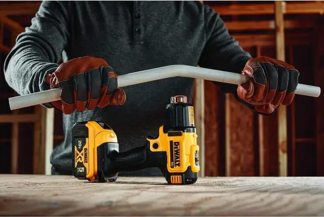 Alt view image 7 of 7 - DEWALT 20V MAX Heat Gun, Cordless, Up to 990 Degrees, 42 Minutes of Run Time, LED Light, Bare Tool Only