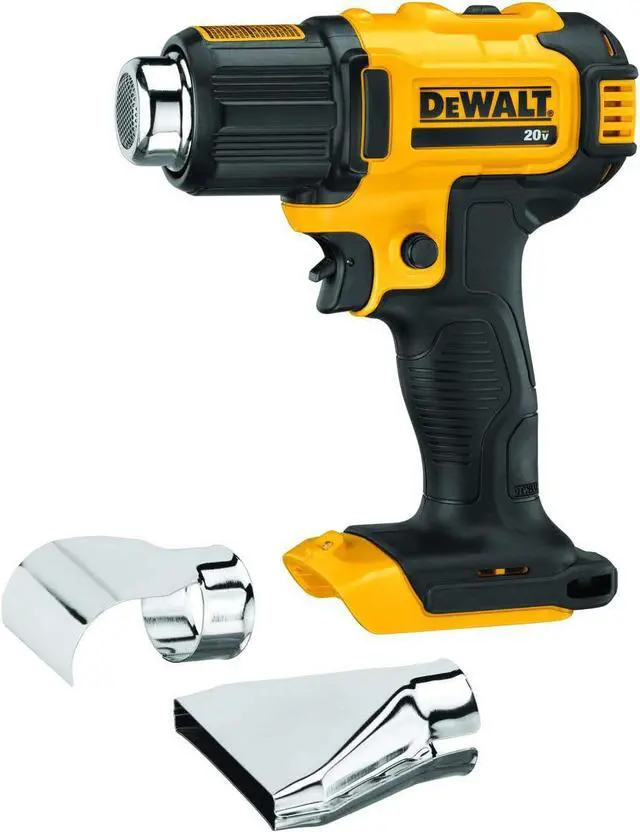 Alt view image 2 of 5 - DEWALT 20V MAX Cordless Heat Gun, Tool Only with 20V MAX Battery Pack with Charger, 3-Ah (DCE530B & DCB230C)