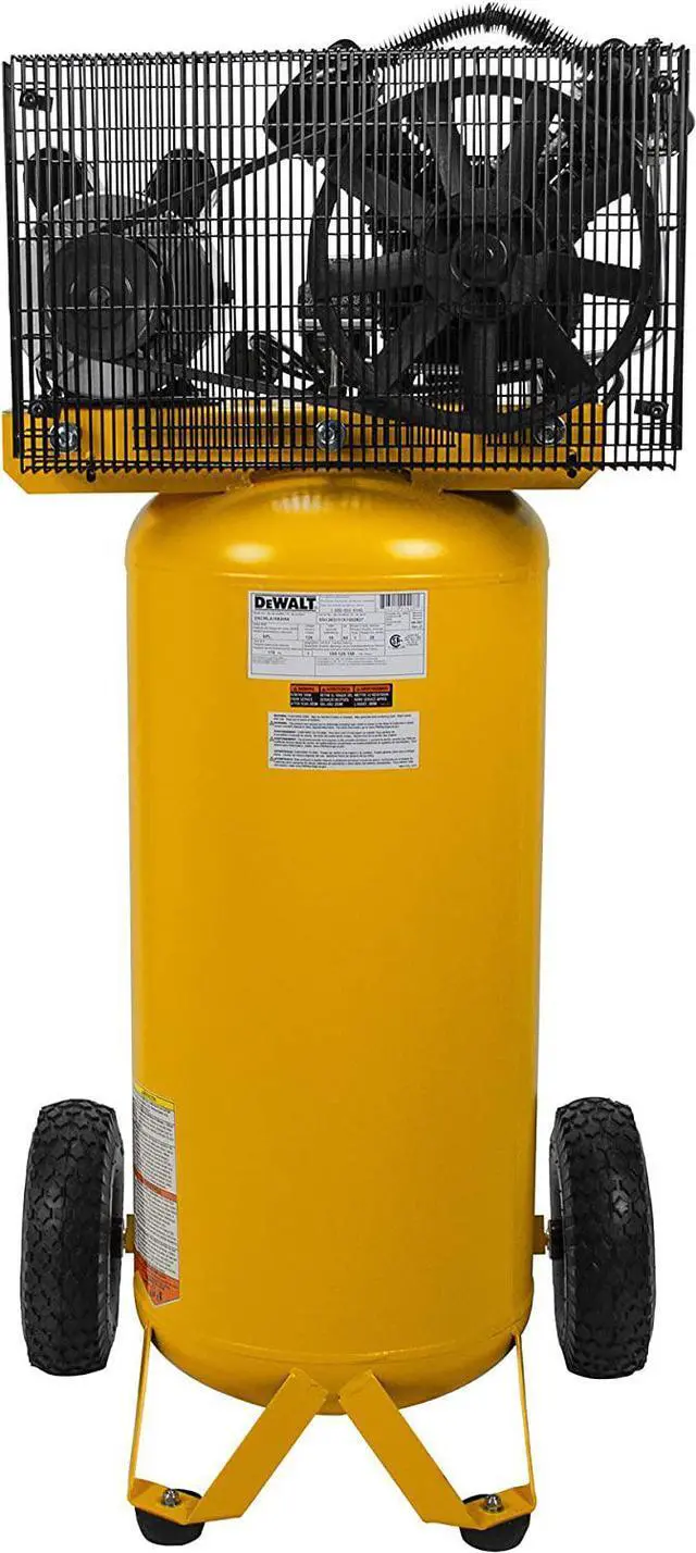 Alt view image 2 of 5 - DEWALT DXCMLA1682066 1.6 HP 20-gallon Single Stage Oil-Lube Vertical Portable Air Compressor