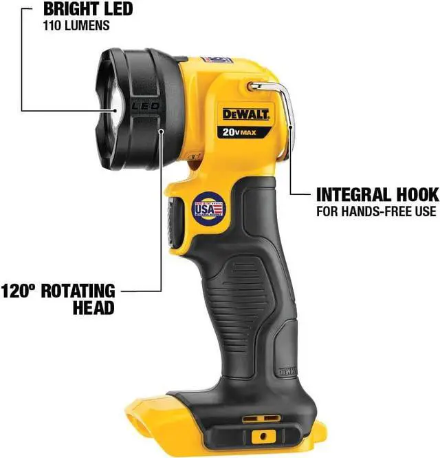 Alt view image 4 of 7 - DEWALT 20V MAX Power Tool Combo Kit, 6-Tool Cordless Power Tool Set with 2 Batteries and Charger