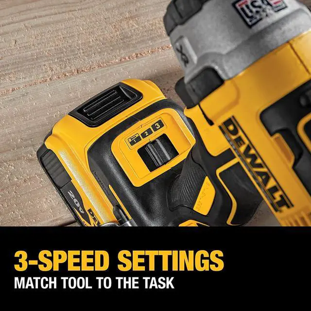 Alt view image 4 of 7 - DEWALT 20V MAX Hammer Drill and Impact Driver, Cordless Power Tool Combo Kit with 2 Batteries and Charger