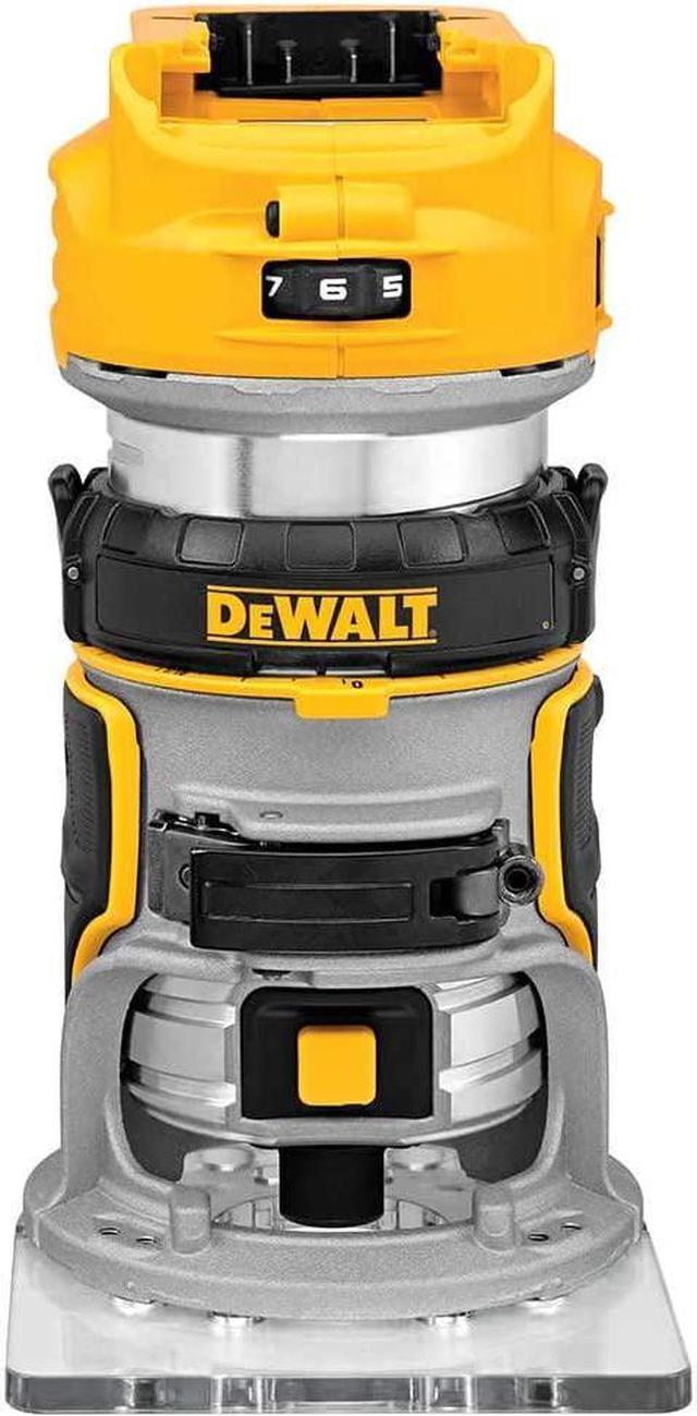 Alt view image 2 of 3 - DEWALT 20V MAX Router Tool and Jig Saw, Cordless Woodworking 2-Tool Set with Battery and Charger