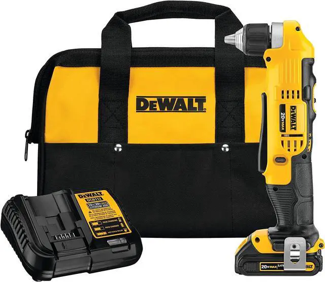Main image of DEWALT 20V MAX Right Angle Cordless Drill/Driver Kit