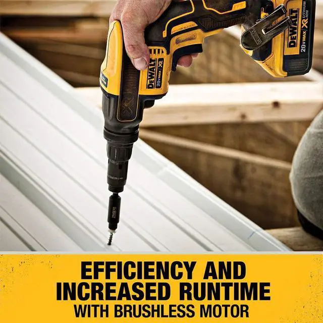 Alt view image 5 of 6 - DEWALT 20V MAX* XR Screw Gun with Adjustable Torque and Clutch, Brushless