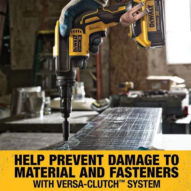 Alt view image 4 of 6 - DEWALT 20V MAX* XR Screw Gun with Adjustable Torque and Clutch, Brushless