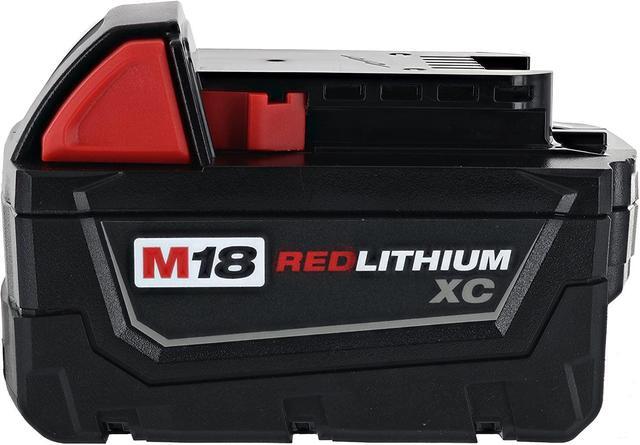 Alt view image 3 of 4 - Milwaukee 48-11-1828 M18 XC RED LITHIUM 18-Volt Lithium-ion Cordless Tool Battery (2 pack)