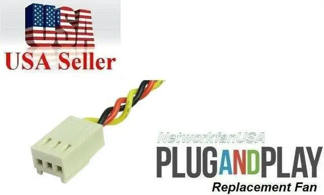 Alt view image 2 of 3 - Lot 4x Quiet version replacement Fans for Mikrotik CRS312-4C+8XG-RM