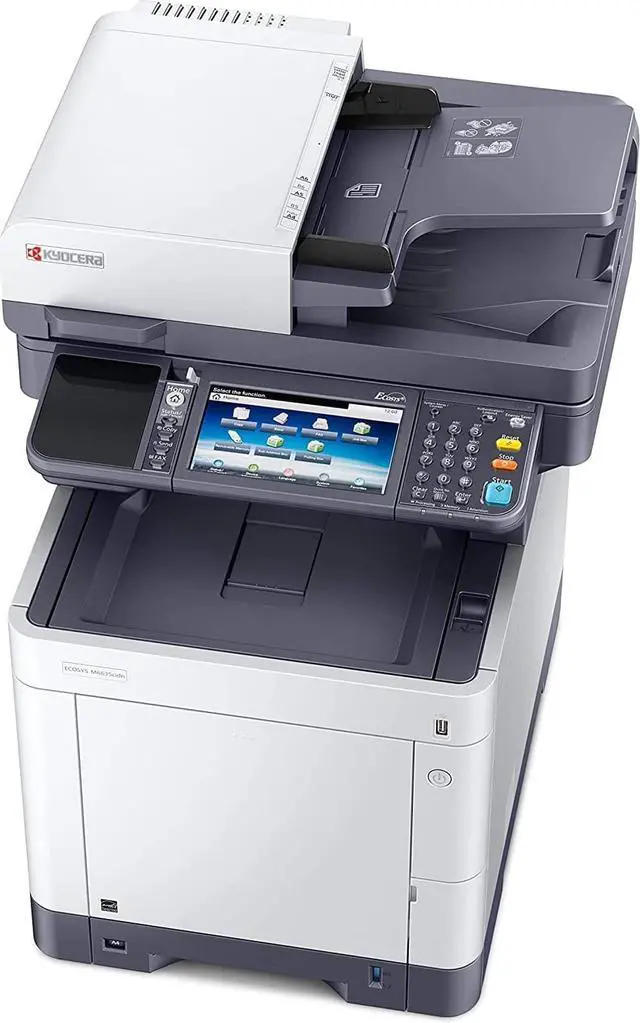 Alt view image 2 of 4 - Kyocera ECOSYS M6635cidn Multifunctional Printer, Up to 37 PPM, Up to 1200 DPI Printing Quality, 100000 Pages a Month, Mobile Printing Supported