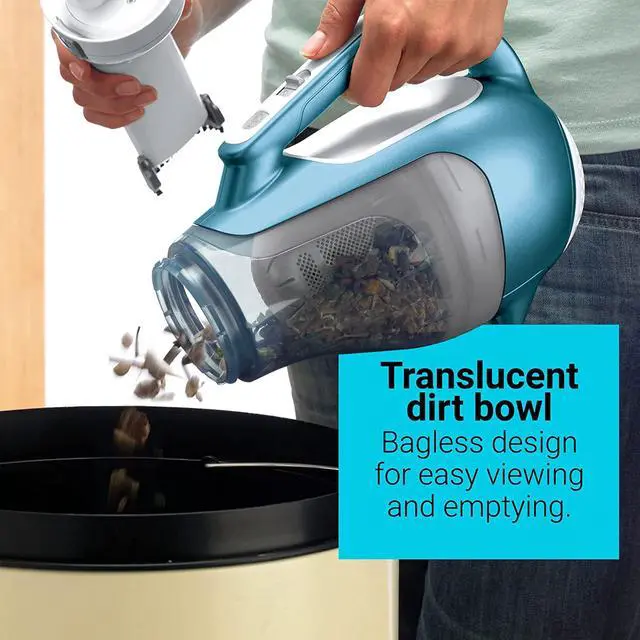 Alt view image 5 of 6 - BLACK+DECKER dustbuster AdvancedClean Cordless Handheld Vacuum