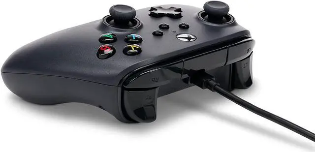 Alt view image 4 of 7 - PowerA Wired Controller for Xbox Series X|S - Black, gamepad, video game controller, gaming controller, works with Xbox One and Windows 10/11