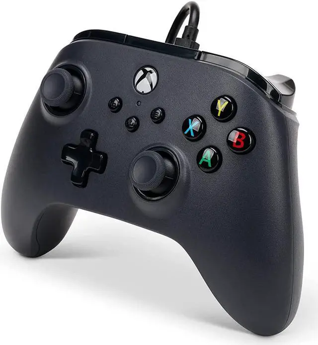 Alt view image 5 of 7 - PowerA Wired Controller for Xbox Series X|S - Black, gamepad, video game controller, gaming controller, works with Xbox One and Windows 10/11