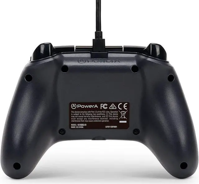 Alt view image 3 of 7 - PowerA Wired Controller for Xbox Series X|S - Black, gamepad, video game controller, gaming controller, works with Xbox One and Windows 10/11