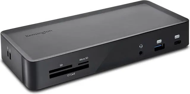 Main image of Kensington Triple 4k Display Docking Station for Windows, MacBooks and Surface - 60W PD; USB-C, Thunderbolt 3/4 & USB-A