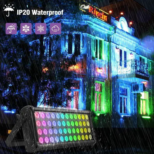 Alt view image 2 of 7 - 48LED RGBW Wall Wash Bar Light DJ Party KTV Club Stage Effect Lighting DMX