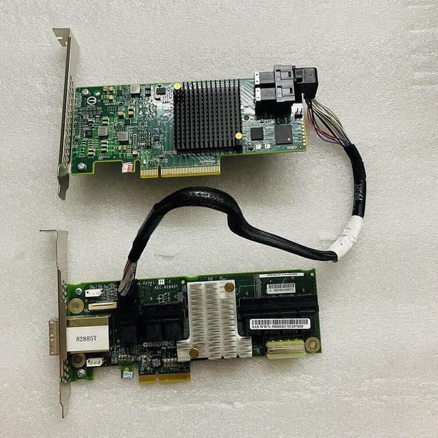 Adaptec AEC-82885T Expander + LSI SAS 9300-8I IT HBA Card