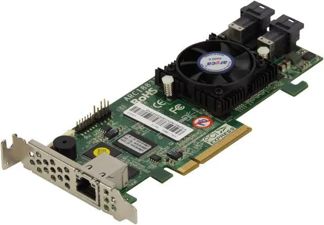 Main image of Areca ARC-1883I 12g Sas 3.0/ Pci-e 3.0 X 8 2gb Cache Low Profile Internal Raid