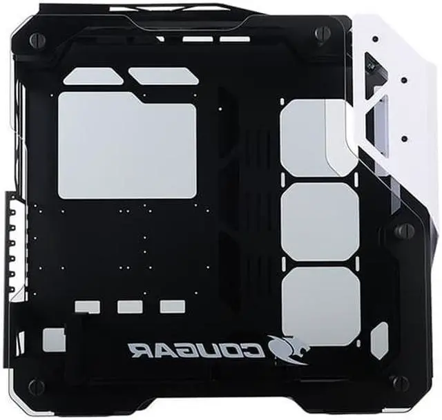 Alt view image 3 of 7 - Cougar Open-Frame Computer Chassis ATX 360mm Radiator Aluminum Alloy Glass PC Game Case